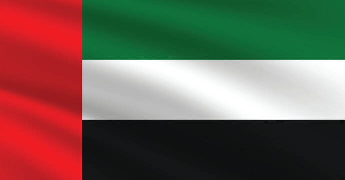 United Arab Emirates Flag